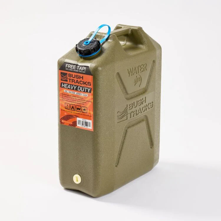 Bush Tracks Heavy Duty Water Can - 22 Litres