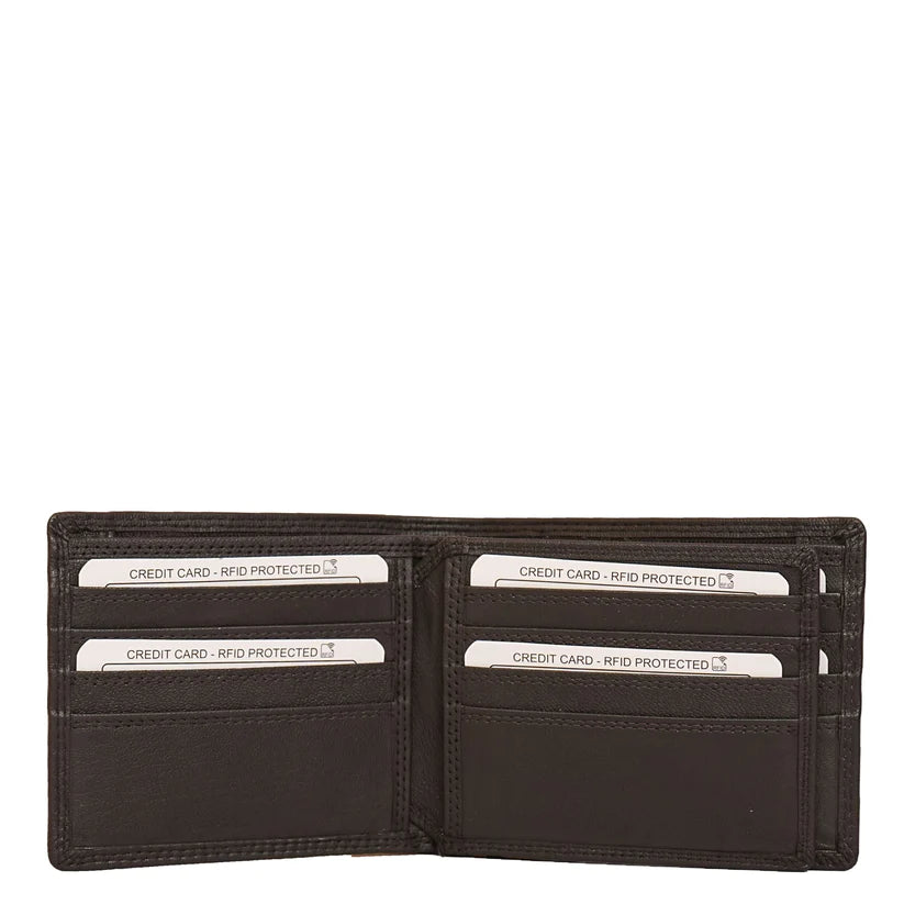 Seira Fashions Genuine Leather RFID Protected Wallet