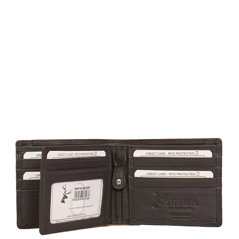 Seira Fashions Genuine Leather RFID Protected Wallet