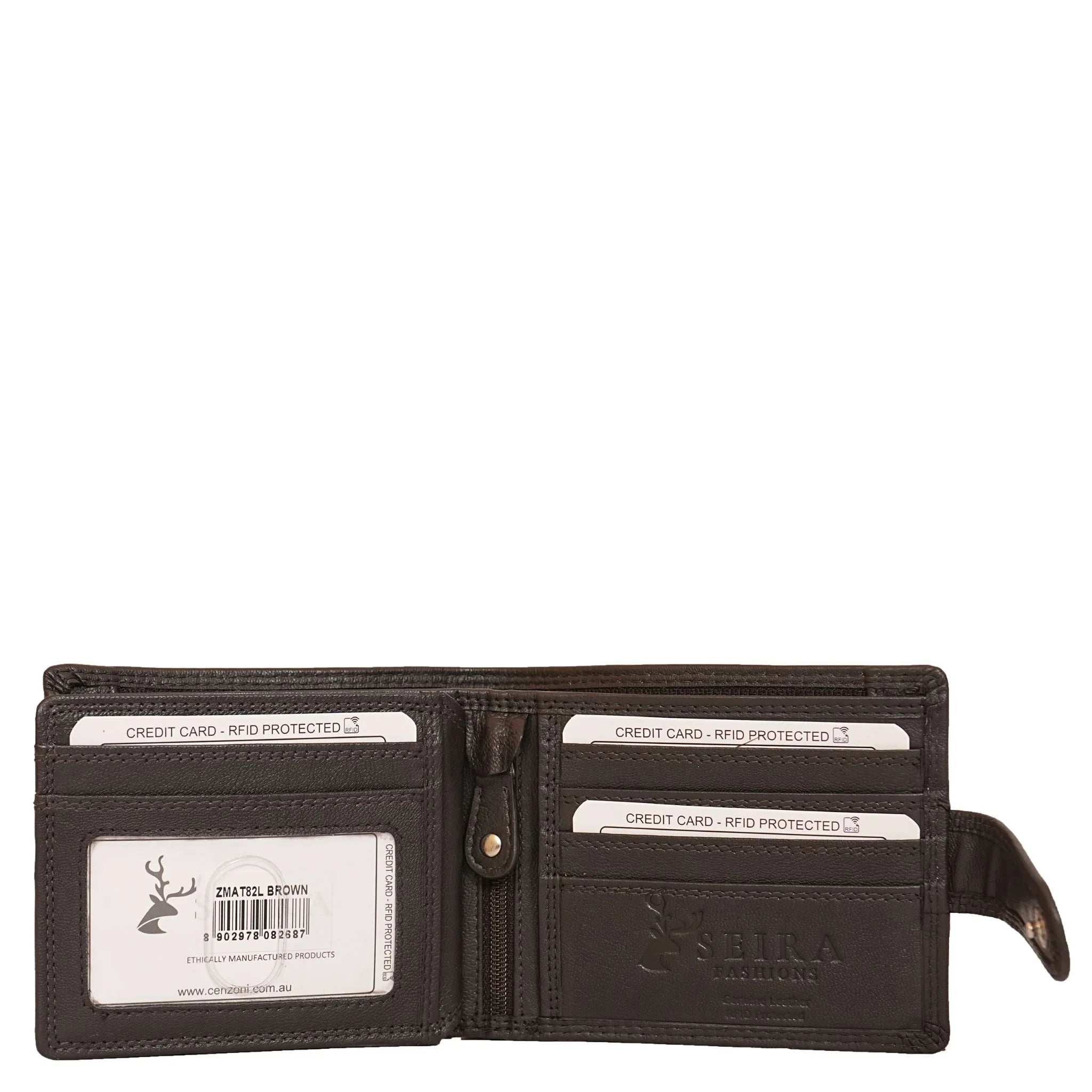 Seira Fashions Genuine Leather RFID Protected Wallet