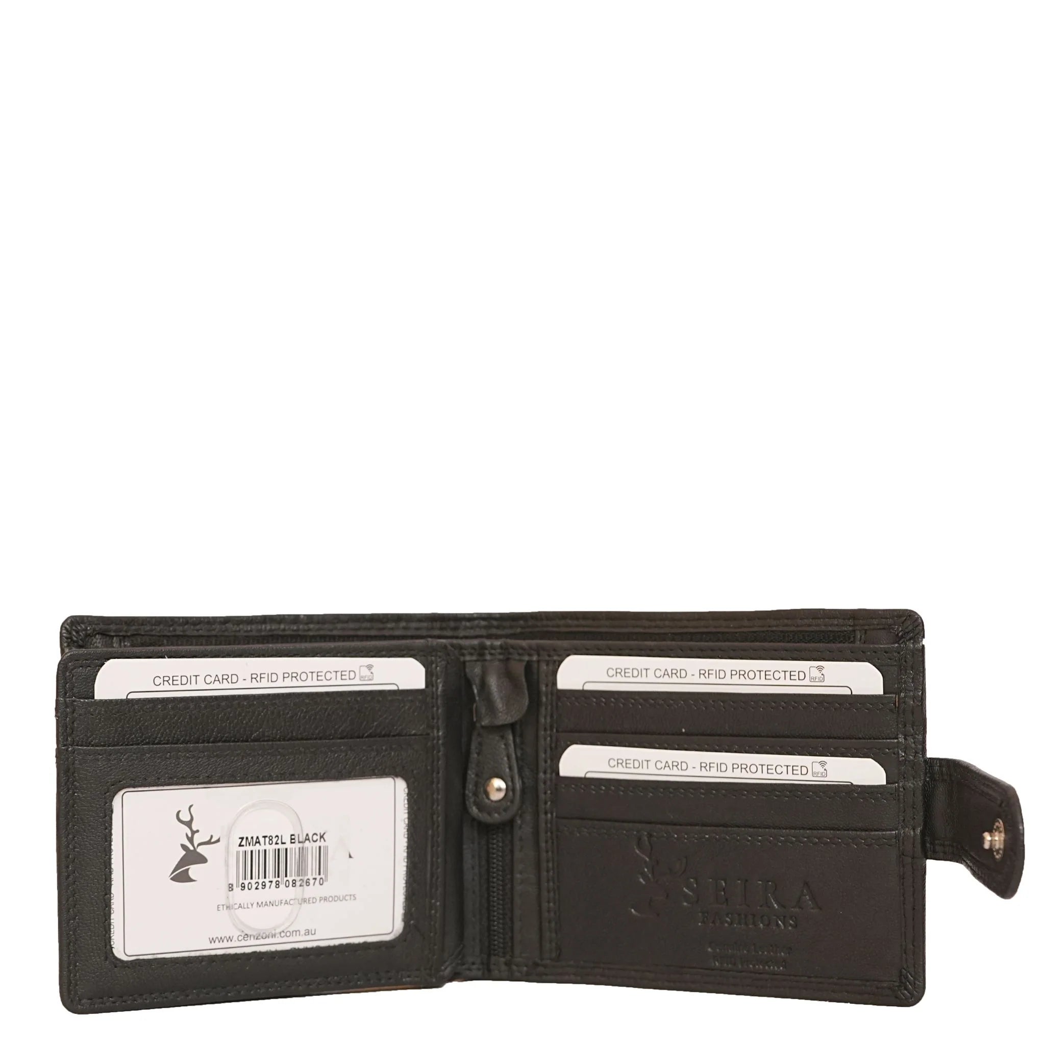 Seira Fashions Genuine Leather RFID Protected Wallet