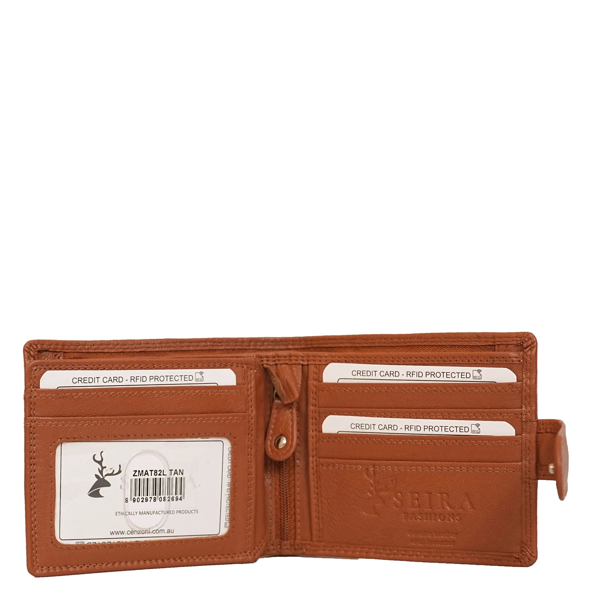 Seira Fashions Genuine Leather RFID Protected Wallet