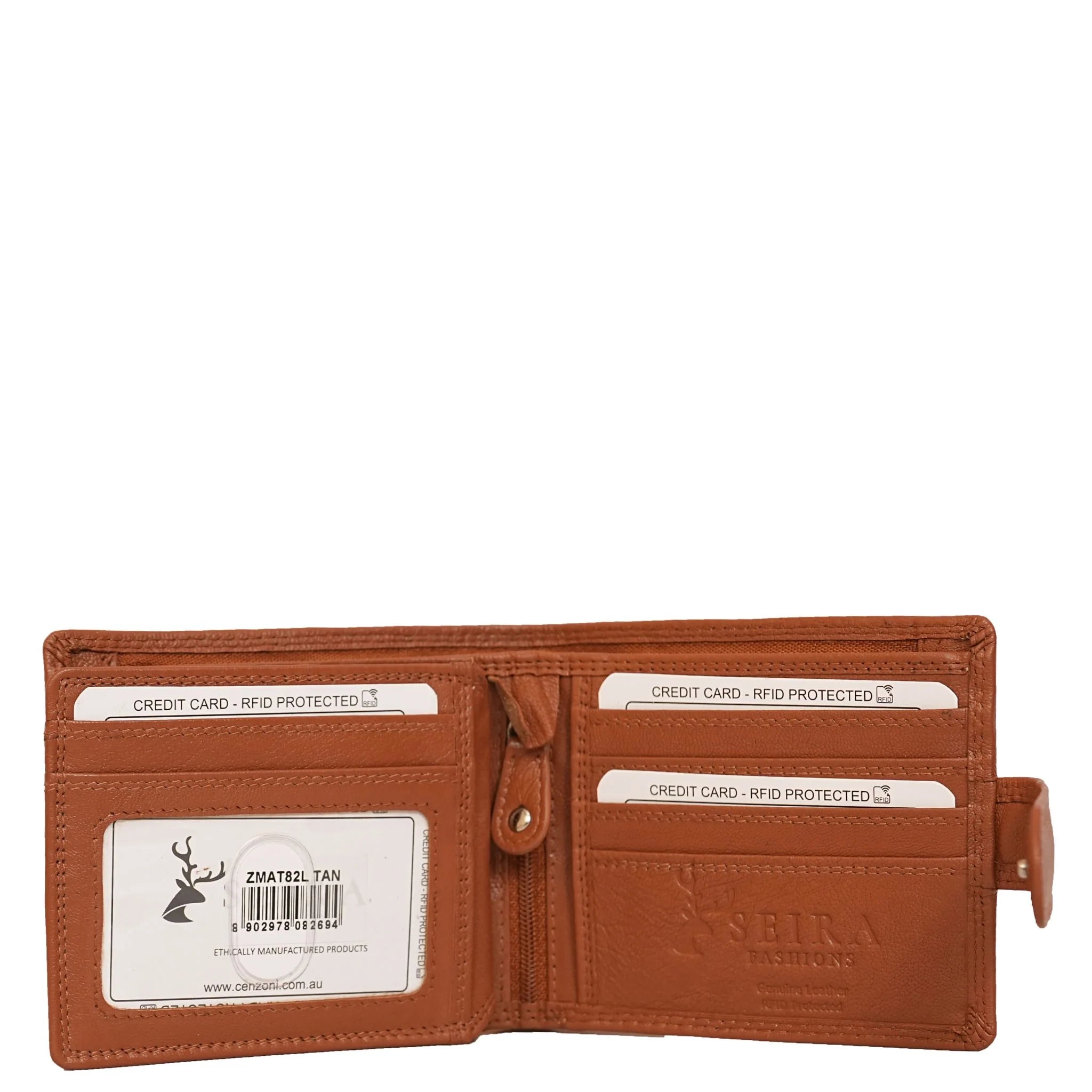 Seira Fashions Genuine Leather RFID Protected Wallet