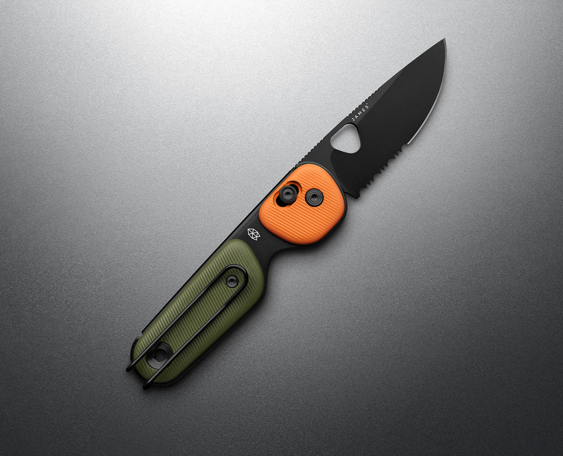 James Brand - The Redstone Knife - Serrated