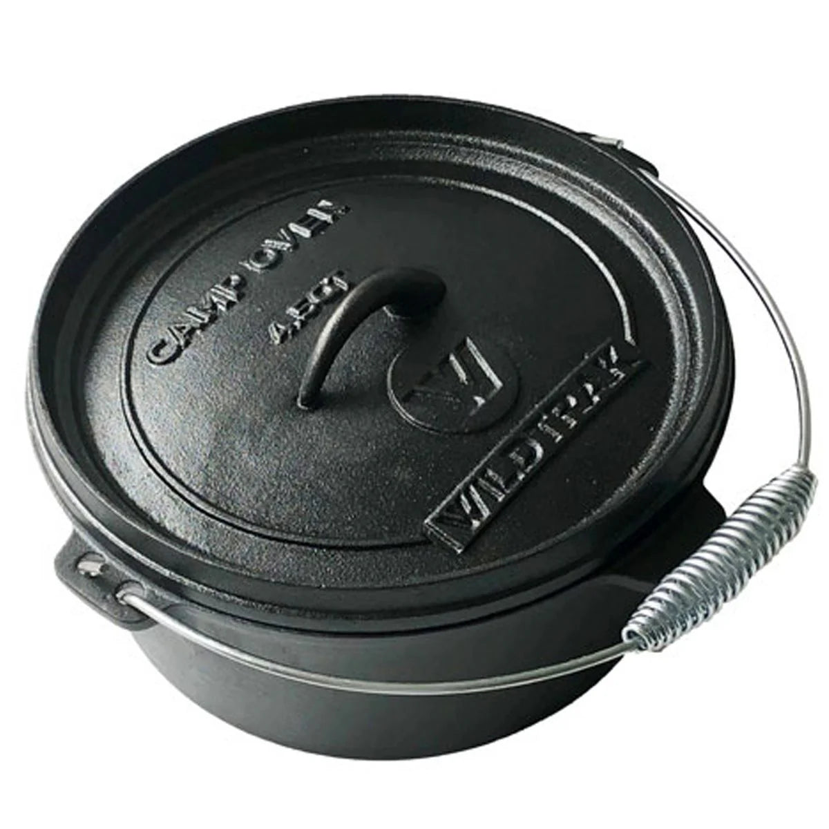 Wildtrak 4.5 Quart Cast Iron Camp Oven