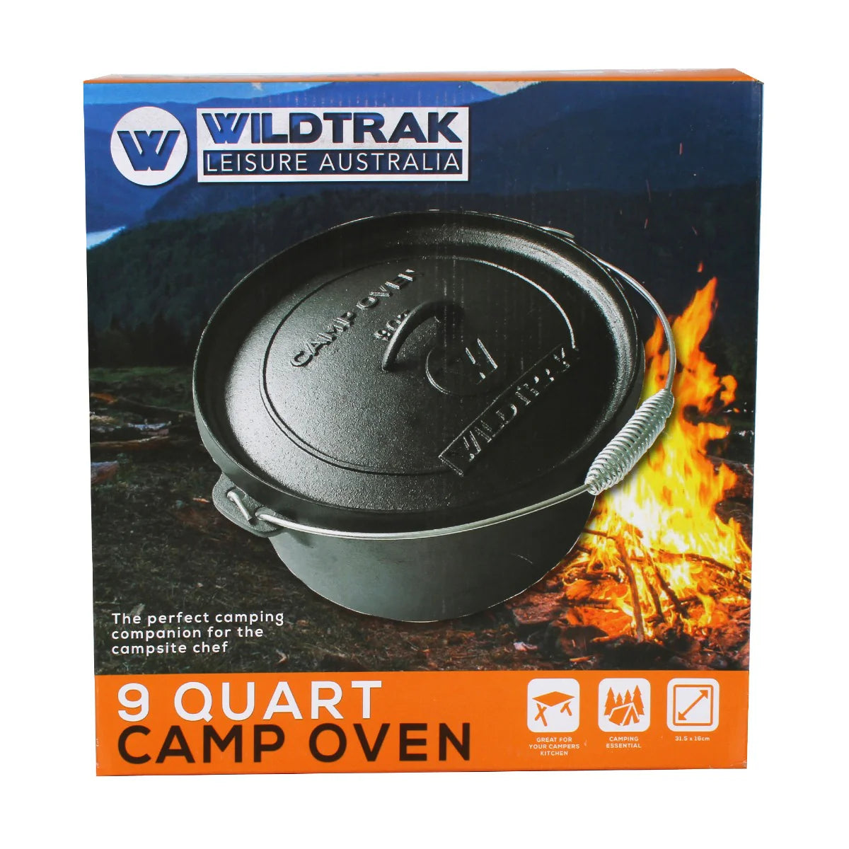 Wildtrak Camp Oven 9 Quart