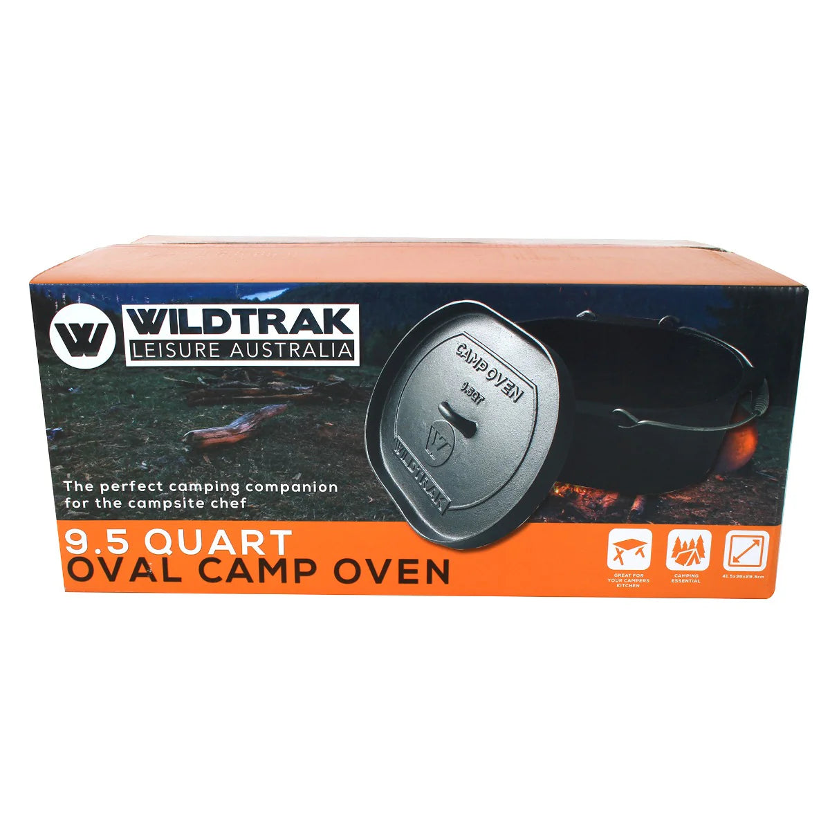 Wildtrak Oval Camp Oven 9.5 Quart
