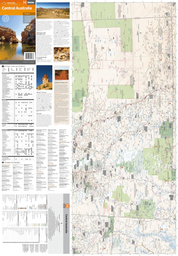 Hema Maps Central Australia