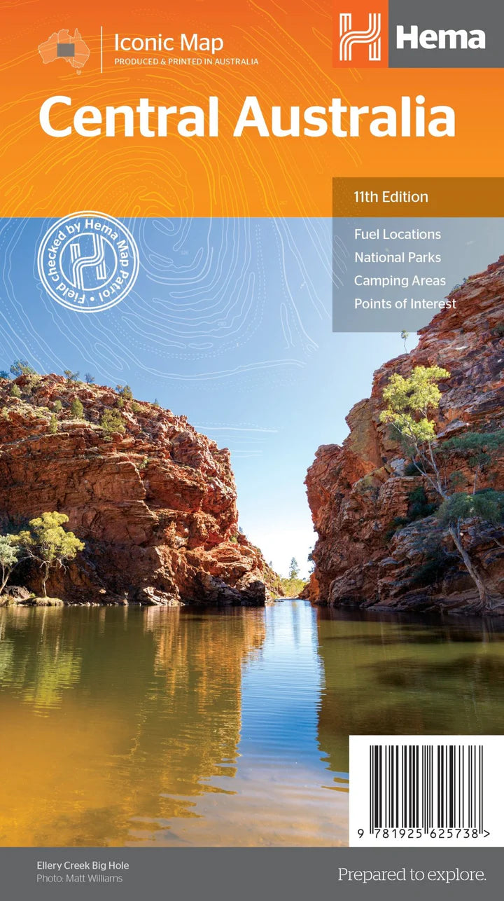 Hema Maps Central Australia
