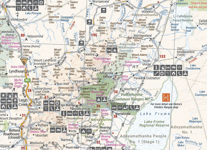 Hema Maps Central Australia