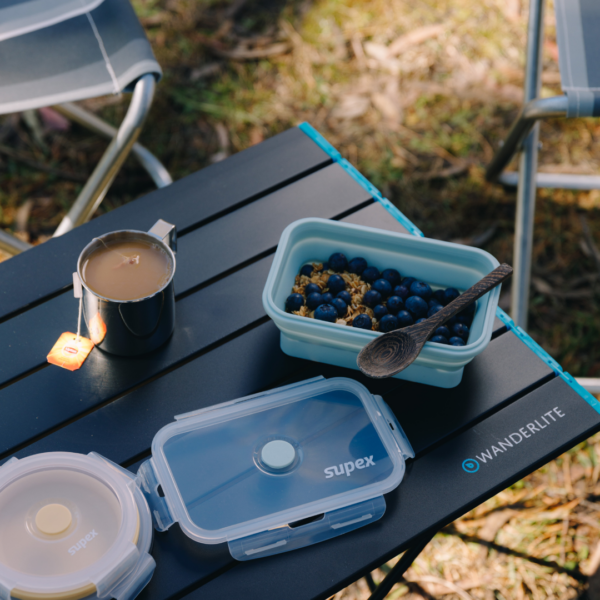 Supex Rectangular Collapsible Containers - Set of 4