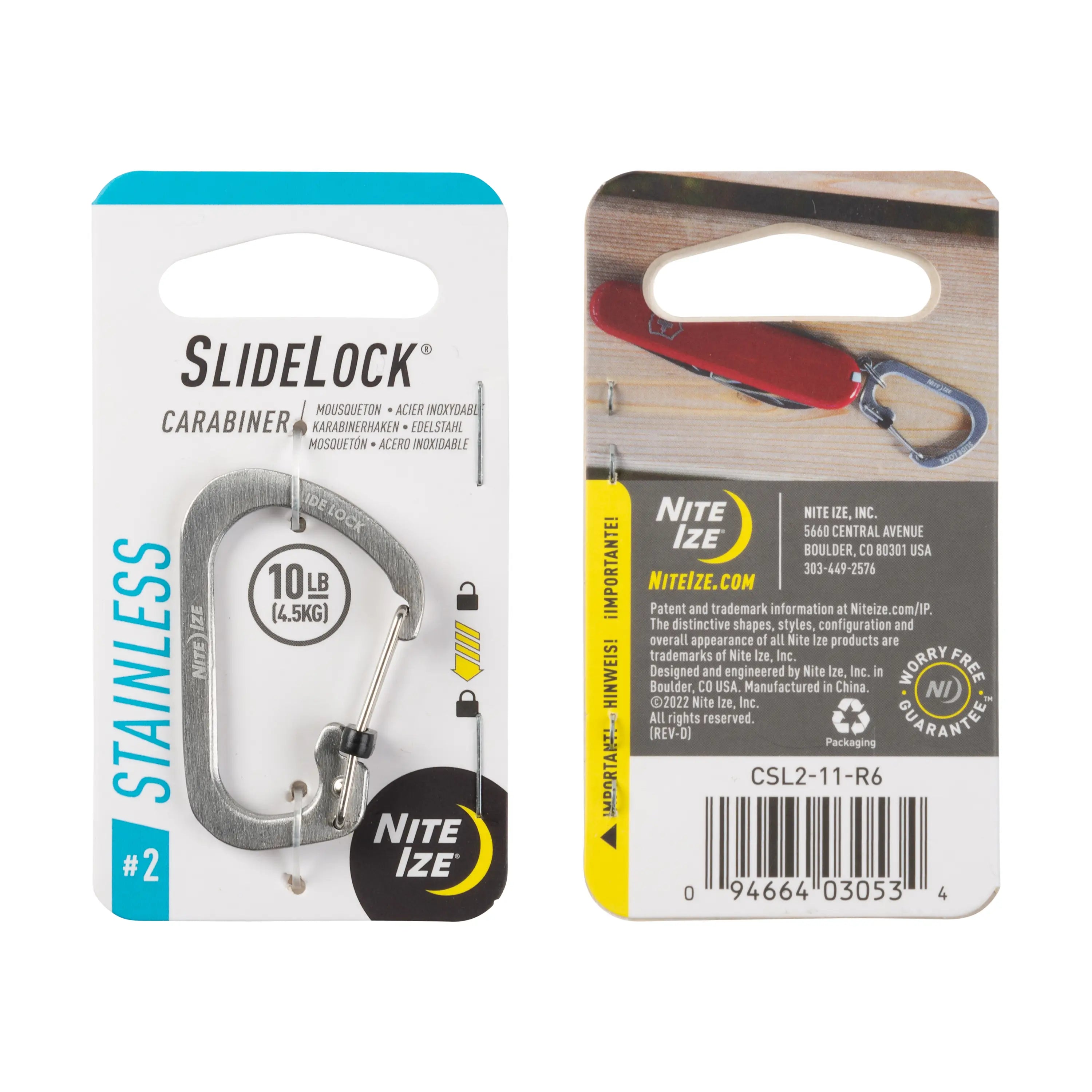 Nite Ize Slidelock Carabiner - #2