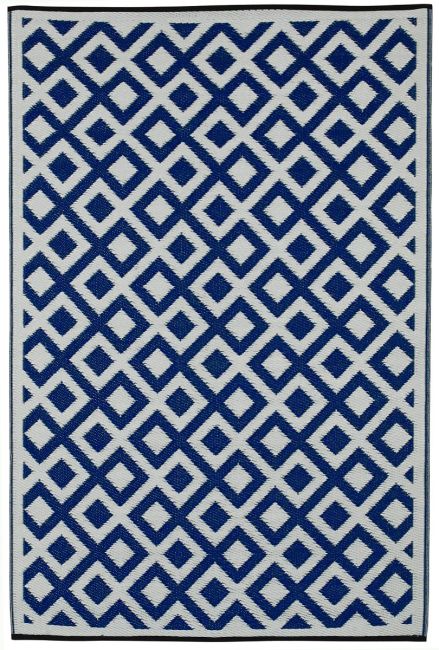 Fab Habitat Indoor/Outdoor Rug - Marina Blue