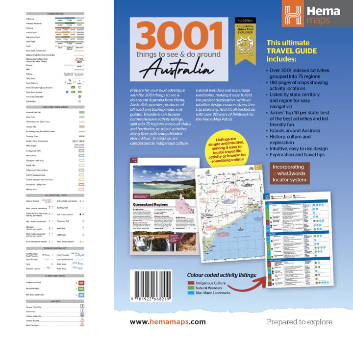 Hema's 3001 Things to see & do around Australia