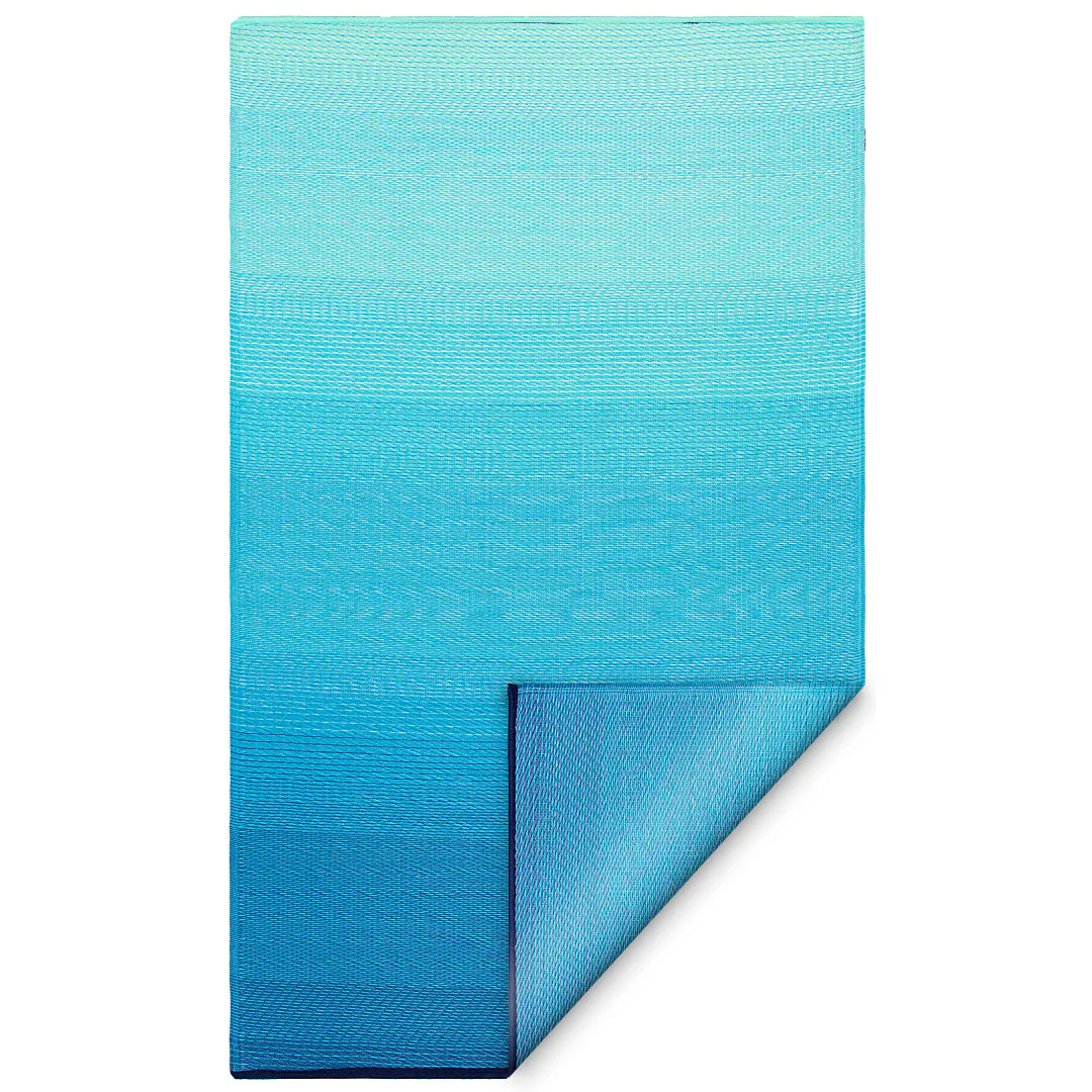 Fab Habitat Indoor/Outdoor Rug - Big Sur Blue