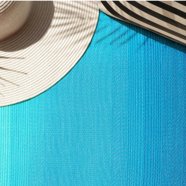 Fab Habitat Indoor/Outdoor Rug - Big Sur Blue