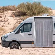 Living in a Bubble Magnetic Flyscreen for Vans - Sliding Door Standard
