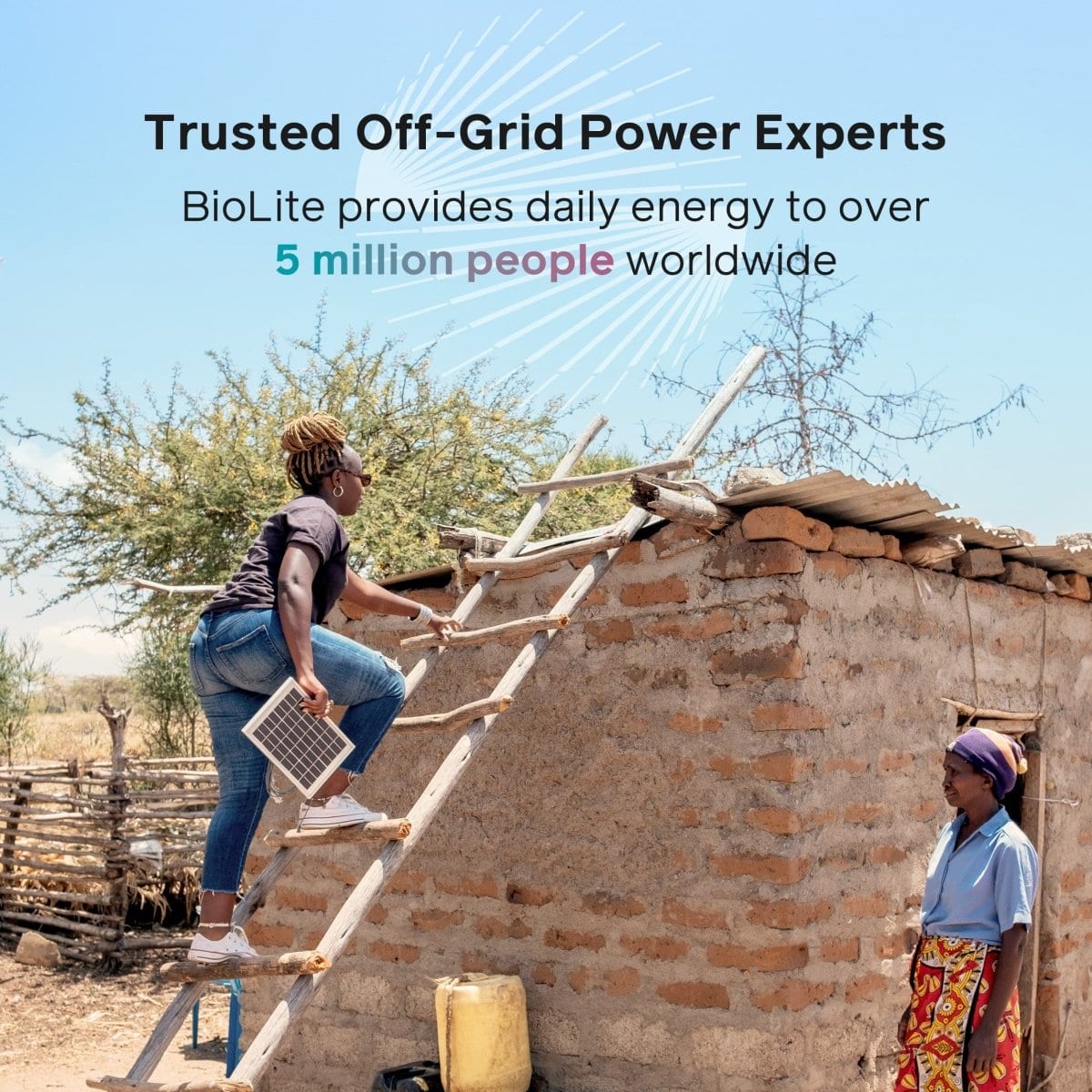 Bio Lite Solar Panel 5+ 5W 3200mAh