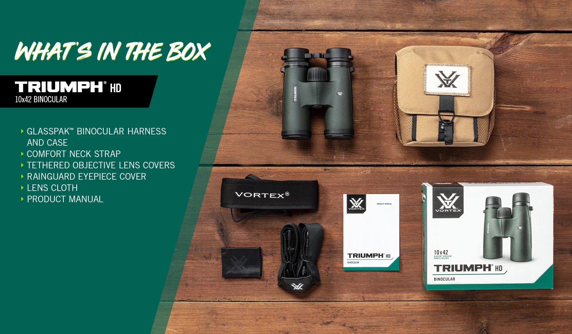 Vortex Triumph HD 10 x 42 Binocular