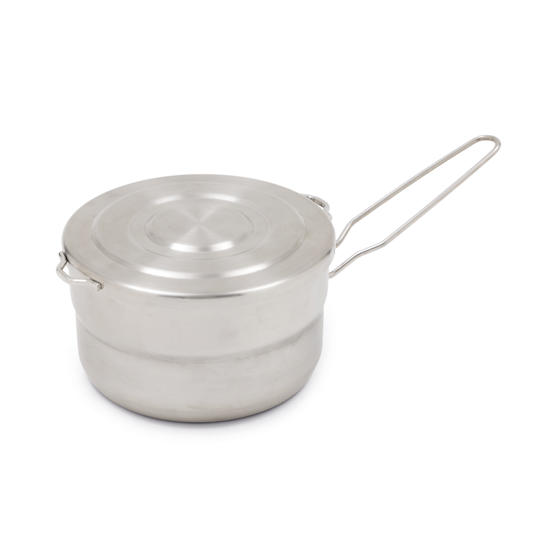 Campfire Stainless Steel Mess Pot - 1.5 Litres