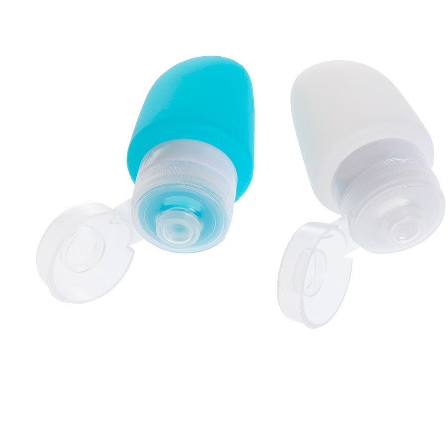 Globite 2 Pack Silicone Travel Bottles - 50ml