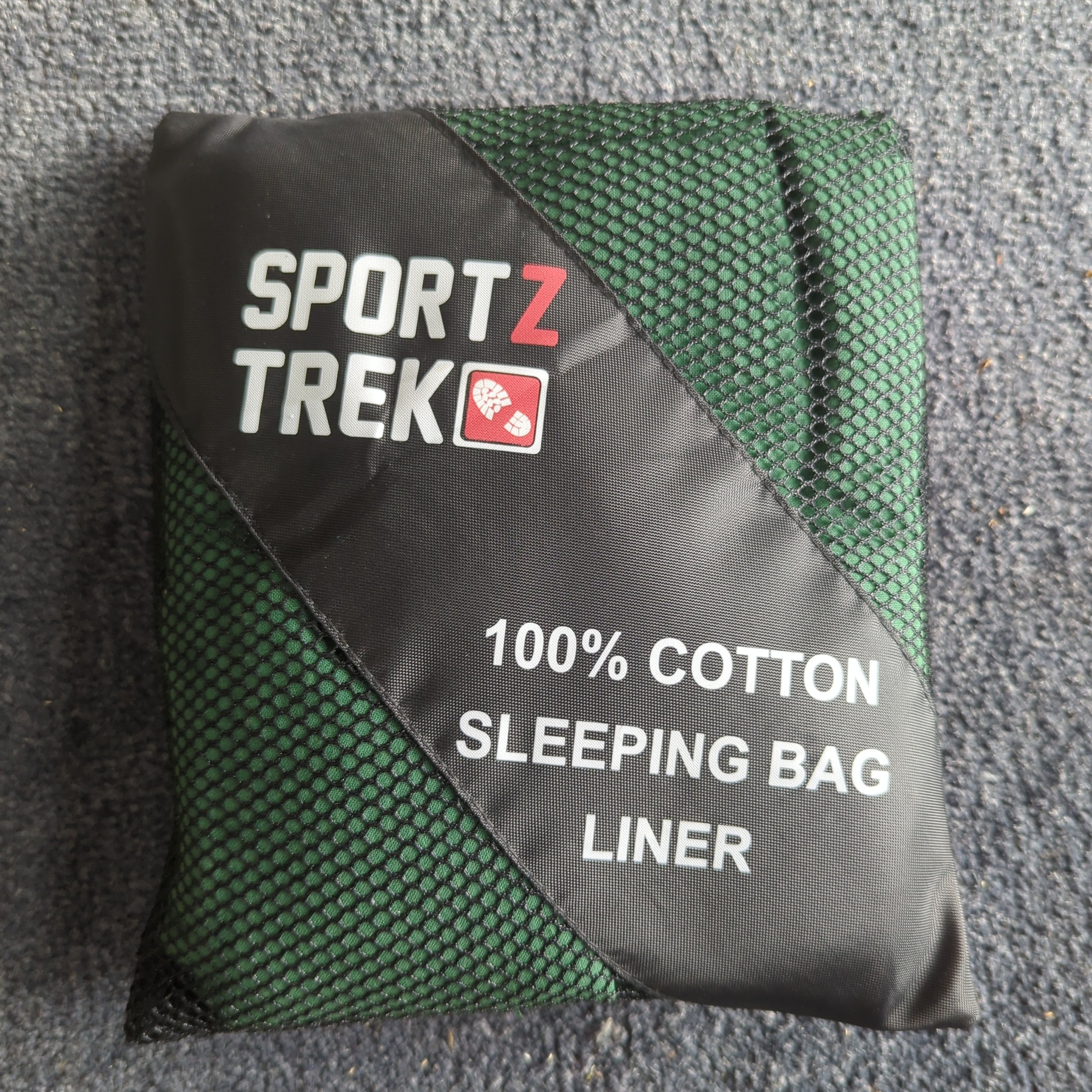 SportzTrek 100% Cotton Sleeping Bag Liner