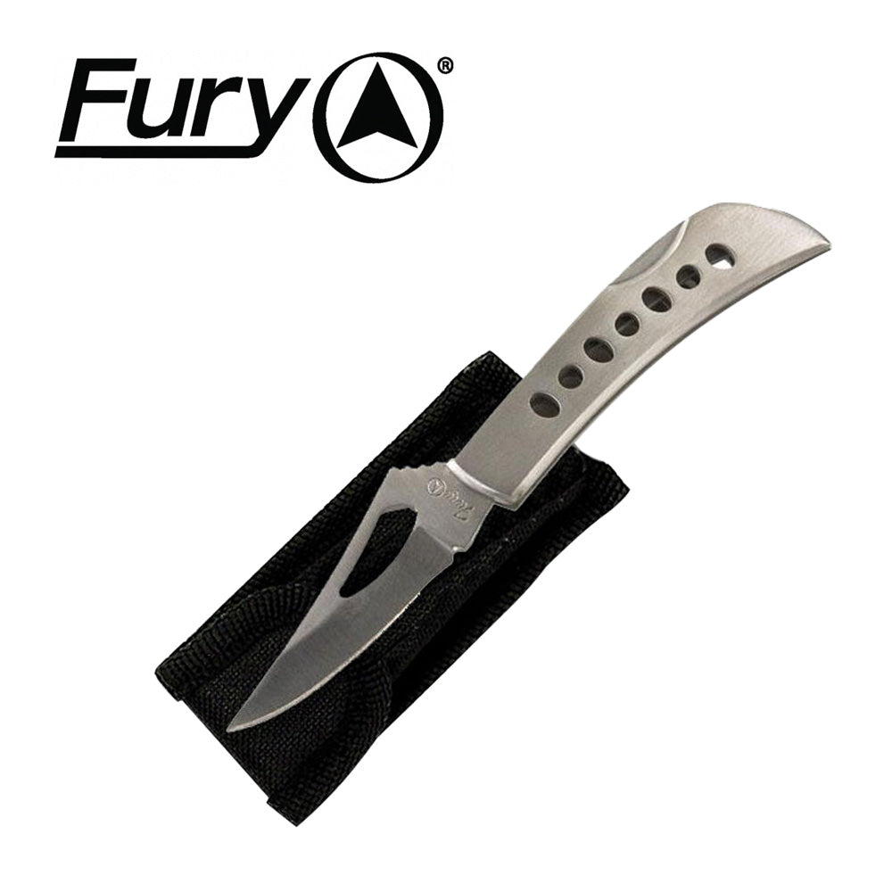 Fury Stainless Steel Lockback Folding Knife