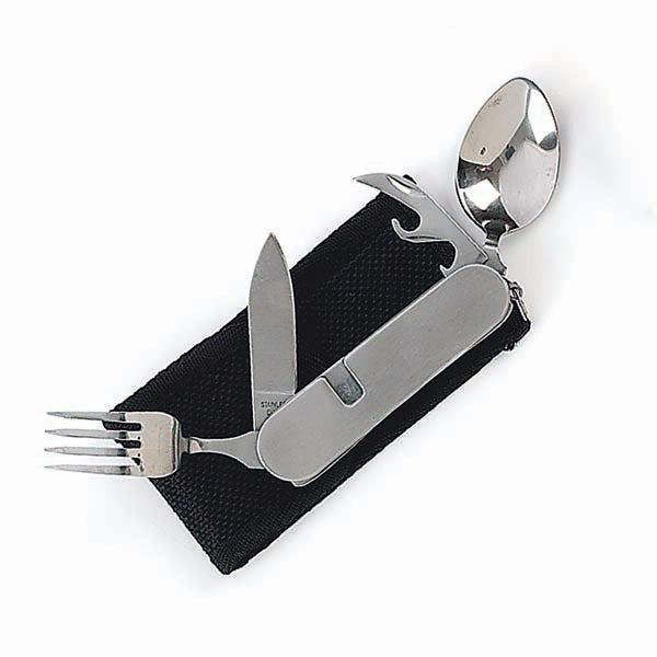 Fury Multi-Implement Tool (Spoon, Knife, Fork and Bottle Opener)