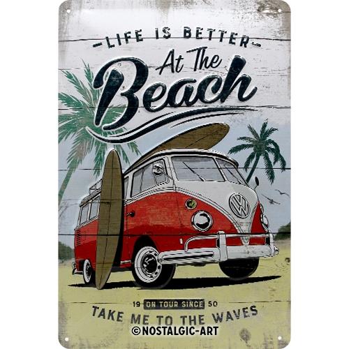 Nostalgic Art Metal Sign - Life is Better at the Beach