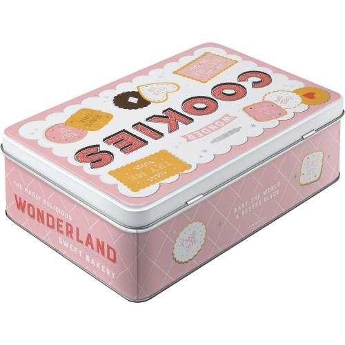 Nostalgic Art Flat Tin - Wonder Cookies