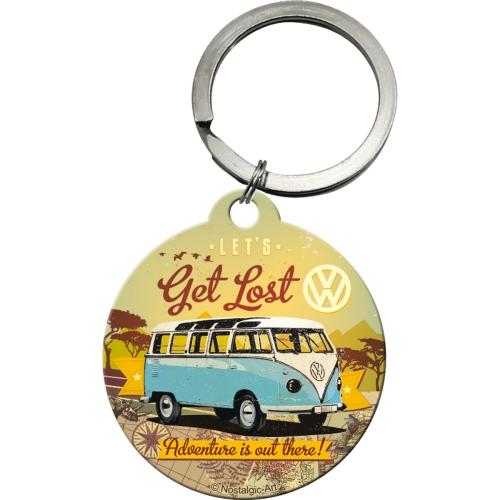 Nostalgic Art Key Ring - Lets Get Lost