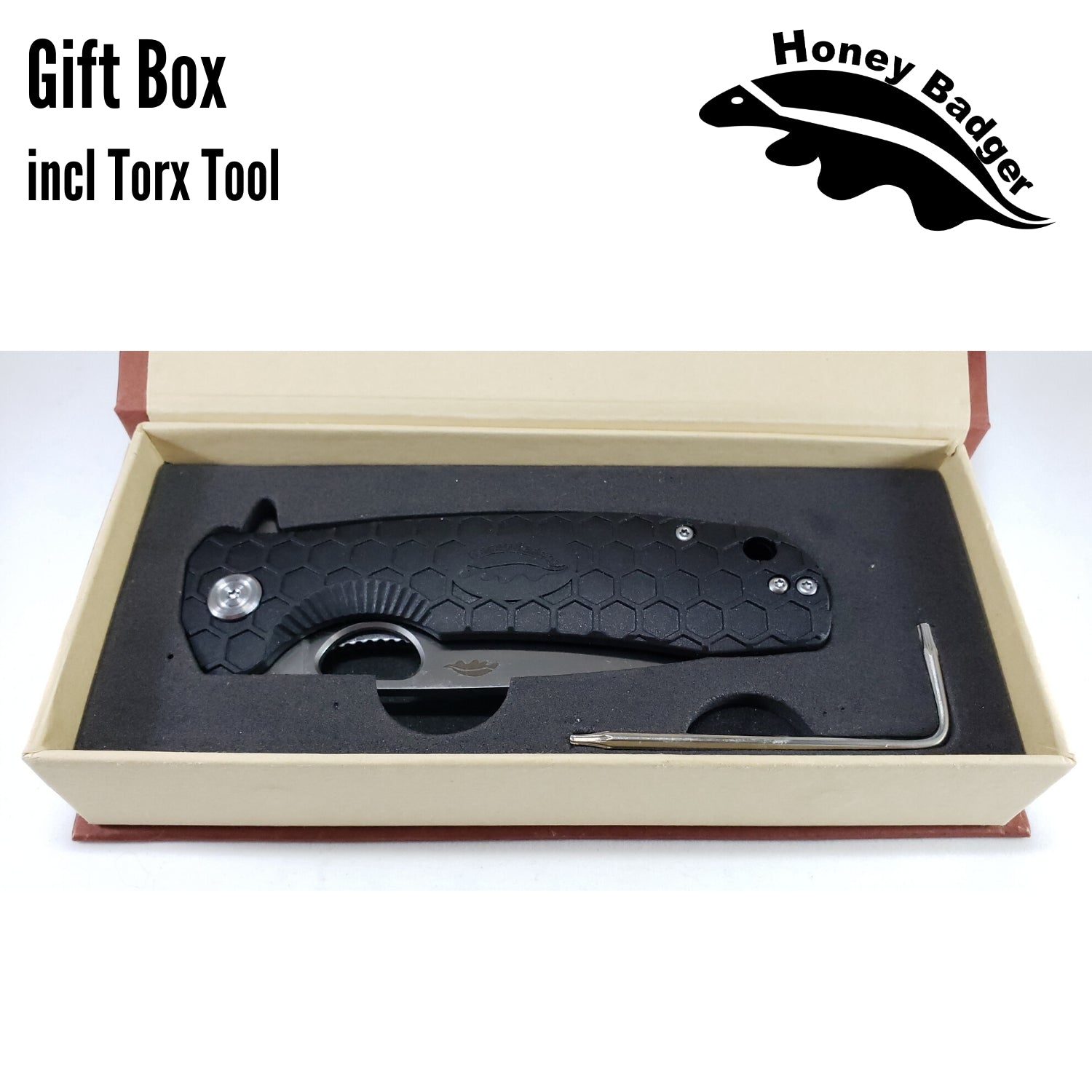 Honey Badger Large Drop Point Folding Knife