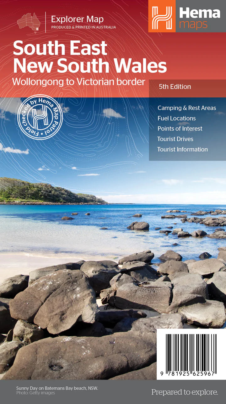Hema South East NSW Explorer Map