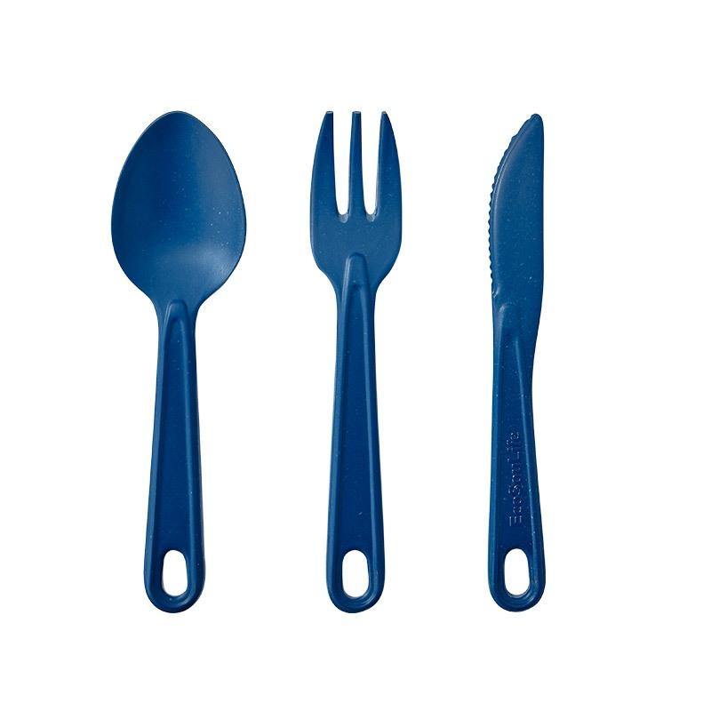 EcoSoulife Bamboo 3 Piece Cutlery Set