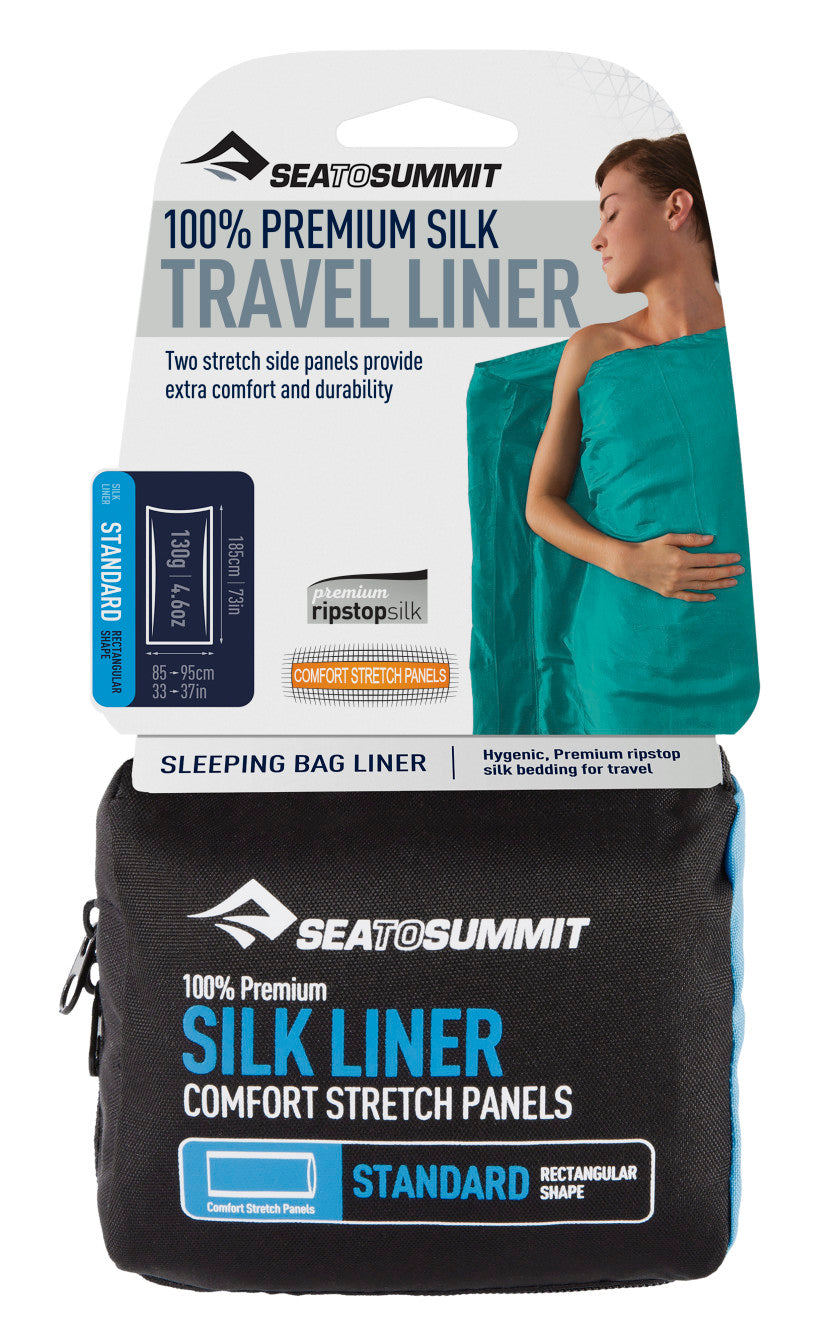 Sea to Summit 100% Premum Silk Travel Liner - Standard Rectangular