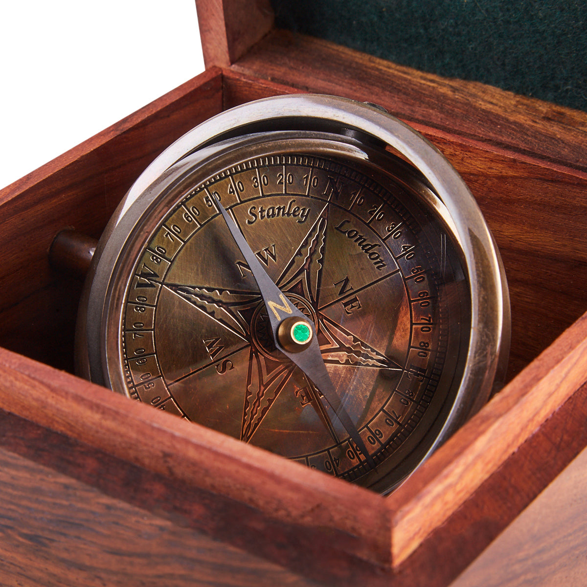 Stanley London 70mm Box Compass
