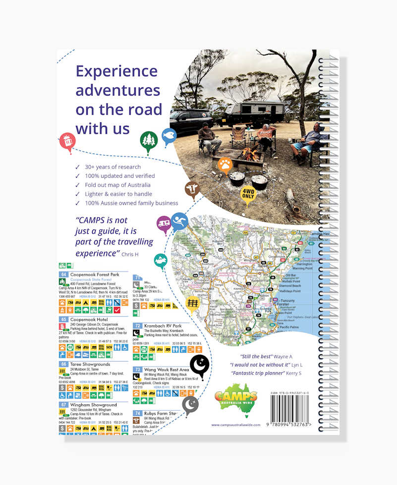 Camps 12 Free & Budget Sites Guidebook