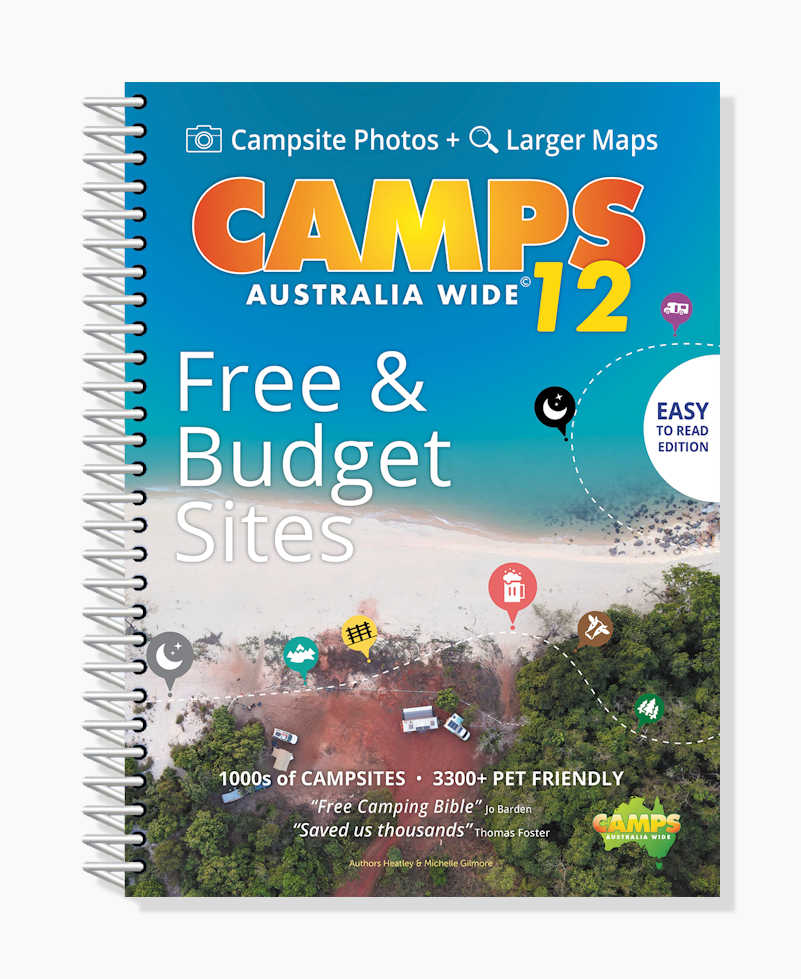 Camps 12 Free & Budget Sites Easy Read Guidebook