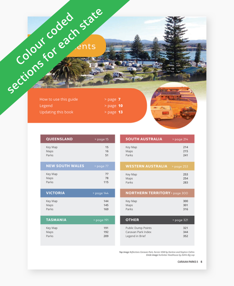 Caravan Parks Australia Wide Guidebook - 5th Edition