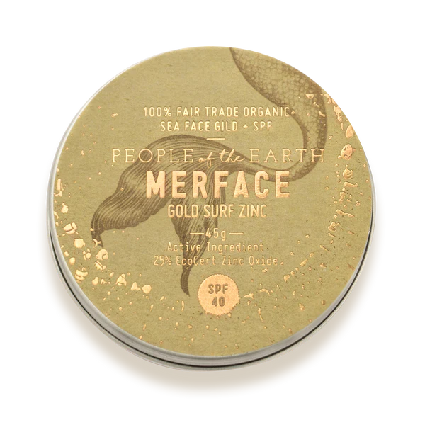 People of the Earth Merface Gold Surf Zinc - 45g