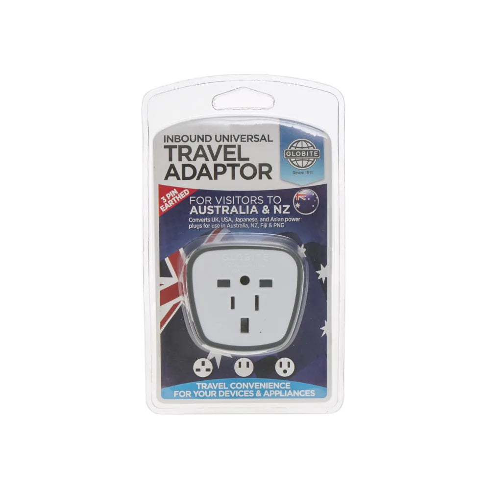 Globite Inbound Universal Travel Adaptor UK, USA, Japan and Asia