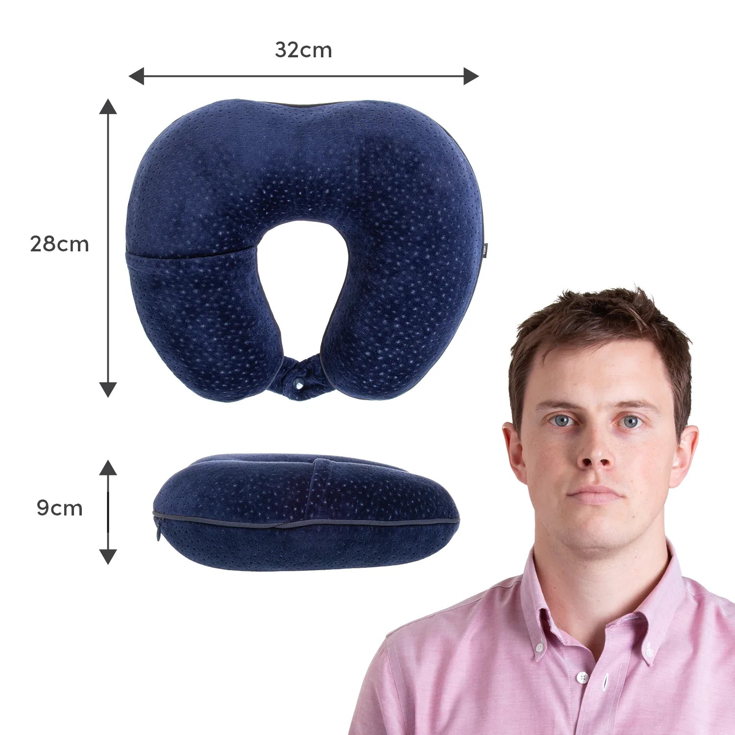 Globite Voyager Memory Foam Neck Pillow