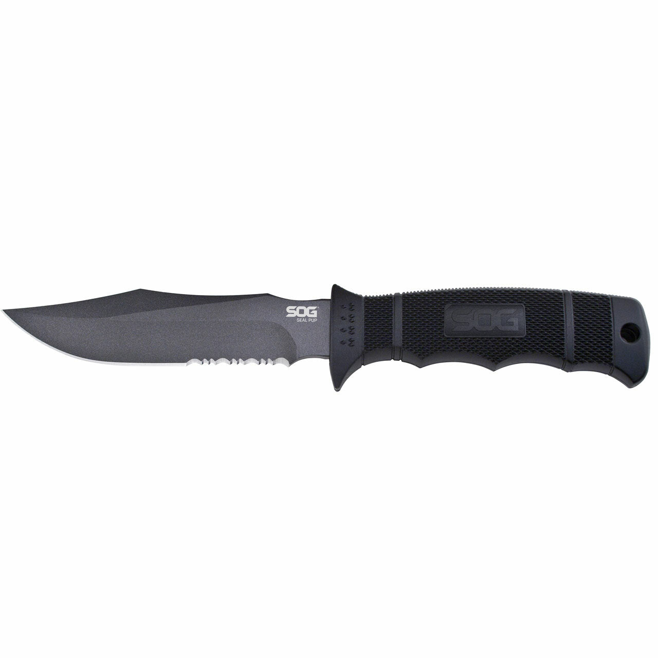 SOG Seal Pup Fixed Blade Knife with Kydex Sheath
