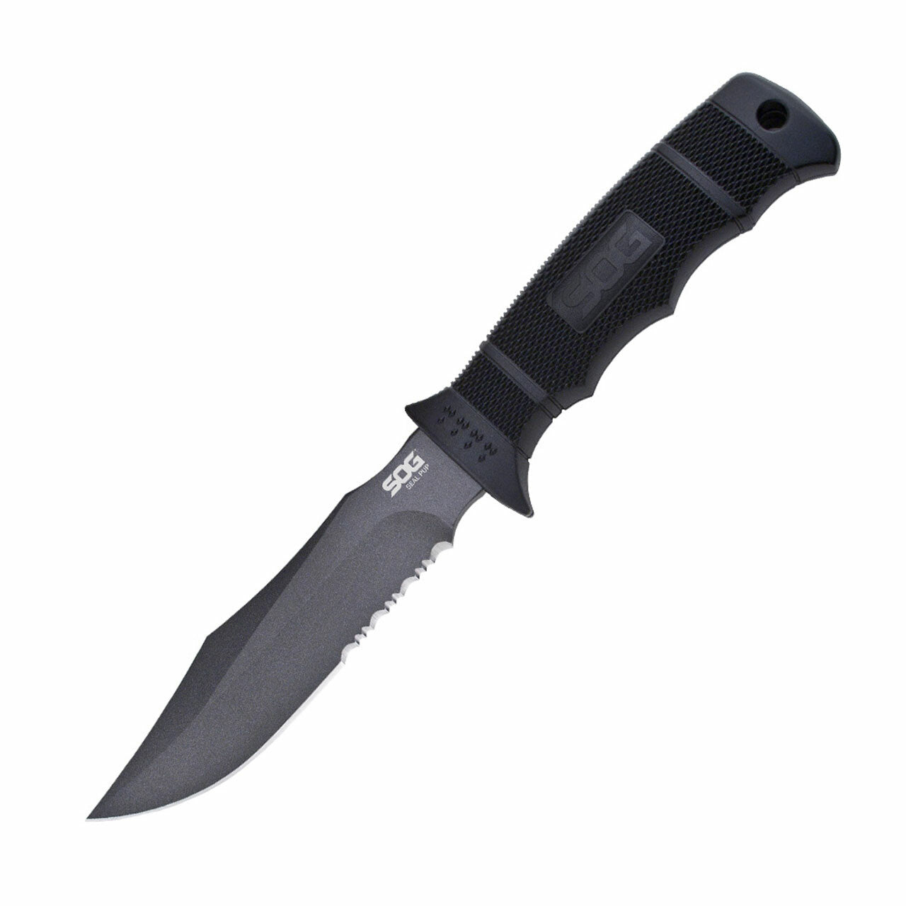SOG Seal Pup Fixed Blade Knife with Kydex Sheath