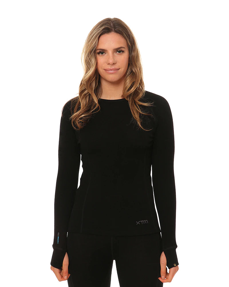 XTM 100% Merino Baselayer Ladies Long Sleeve Top - 230gsm