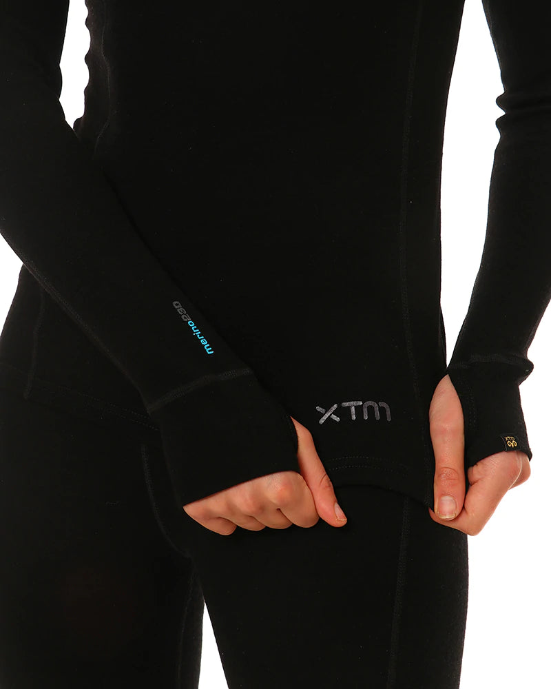 XTM 100% Merino Baselayer Ladies Long Sleeve Top - 230gsm