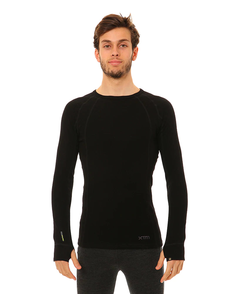 XTM 100% Merino Baselayer Mens Long Sleeve Top - 230gsm