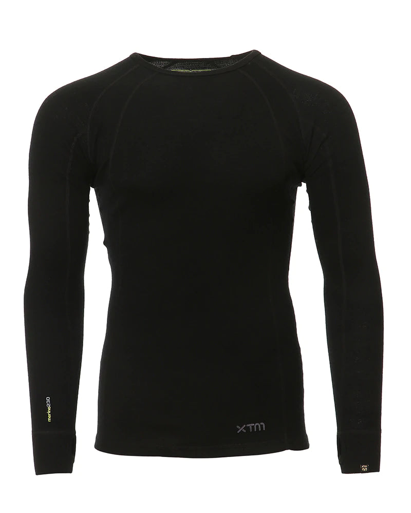 XTM 100% Merino Baselayer Mens Long Sleeve Top - 230gsm