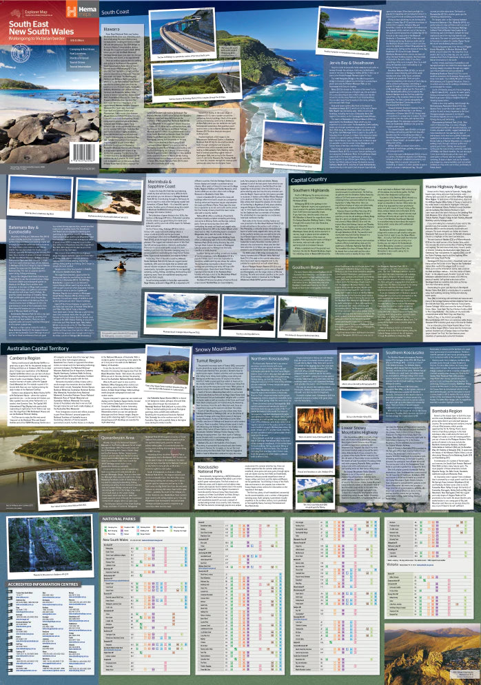Hema South East NSW Explorer Map