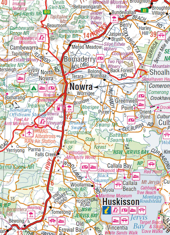 Hema South East NSW Explorer Map